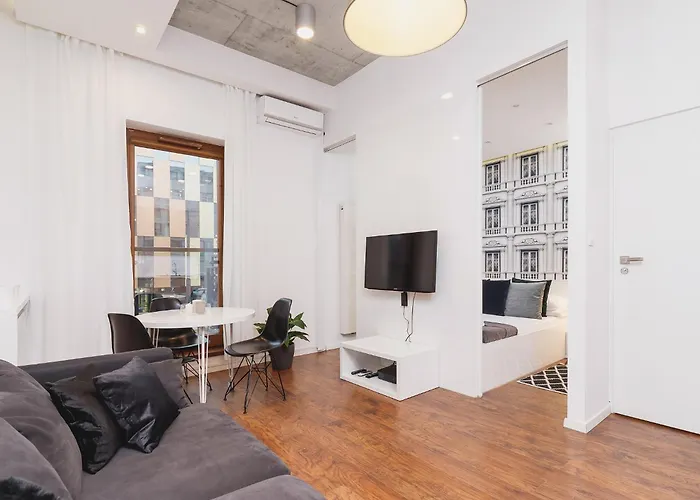 Apartment With Balcony - Pawia 34 Street