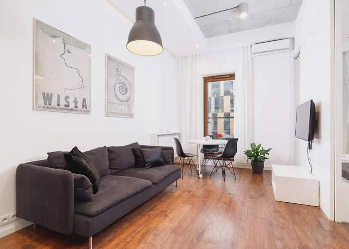 Apartment With Balcony - Pawia 34 Street